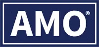 a blue and white sign with white letters